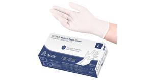 Evercare Nitrilhandskar Vit Large 150st produkt bild