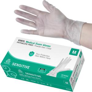 Evercare Vinylhandskar Medium 100 st produkt bild