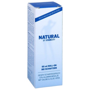 Everdry Roll-on Natural ohne Aluminiumsalze Produktbild