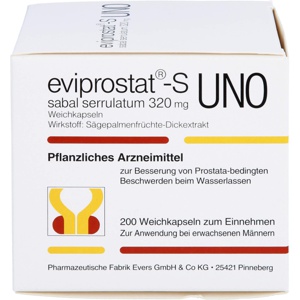 EVIPROSTAT-S-sabal-serrulatum-320-uno-Kapseln Produktbild