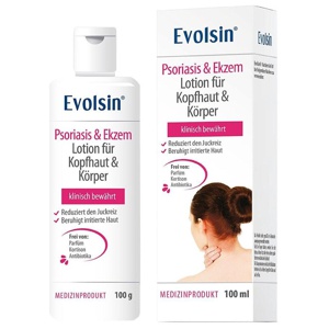 Evolsin Psoriasis & Ekzem 100 ml Lotion Produktbild