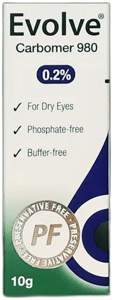 Evolve Carbomer 980 Eye Drops 10ml product image