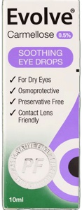 Evolve Carmellose 0.5% Hydrating and Lubricating Eye Drops 10ml product image