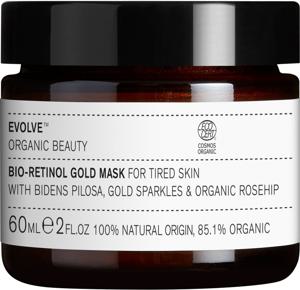 Evolve Organic Beauty Bio-Retinol Gold Face Mask 60 ml produkt bild