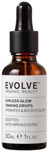 Evolve Organic Beauty Sunless Glow Tanning Drops 30 ml produkt bild