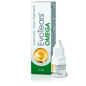 Evotears Omega Øjendråber 3 ml produktbillede