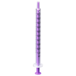 Exadoral peroralsprøyte 1ml 100 stk produktbilde
