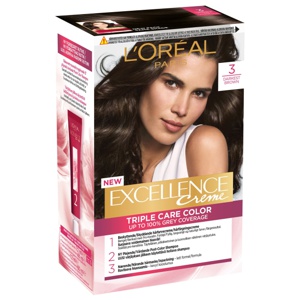 Excellence Crème 3 Darkest Brown produktbilde