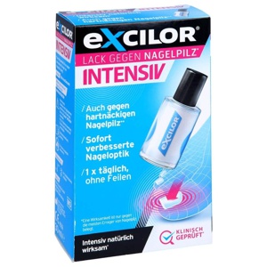 excilor INTENSIV LACK GEGEN NAGELPILZ 30 ml Lösung Produktbild
