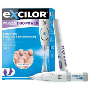 Excilor Warzen Duo Power 10 ml + 1,5 g Kombipackung, 1 P Kombipackung Produktbild