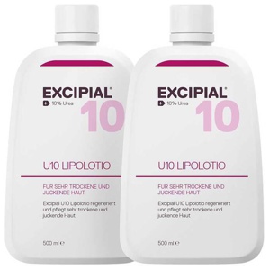 Excipial U10 Lipolotio, 2x500 ml Lotion Produktbild