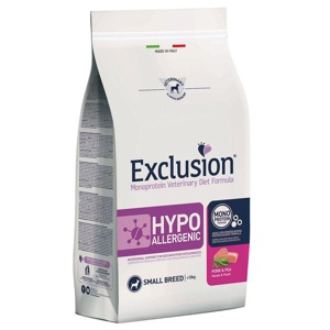 Exclusion Hypoallergenic Small Breed mit Schwein & Erbsen Produktbild