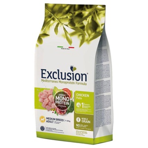 Exclusion Mediterraneo Adult Medium mit Huhn Produktbild