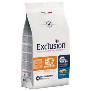 Exclusion Metabolic & Mobility Medium/Large Schwein & Ballaststoffe Produktbild