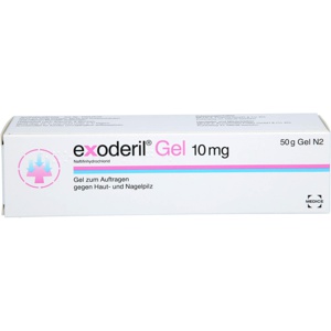 exoderil Gel bei Fuß- & Nagelpilz 50 g Gel Produktbild
