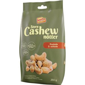 Exotic Snacks Cashew Rostade & Saltade 250 g produkt bild
