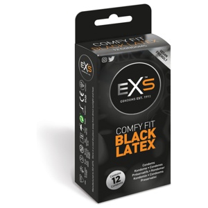 EXS Black Latex kondomer 12 st produkt bild