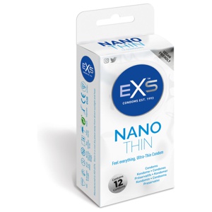 EXS Nano Thin kondomer 12 st produkt bild