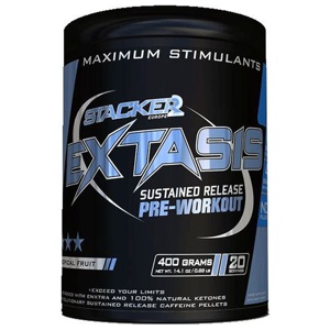 Extasis Pre Workout 20 portioner - Tropical Fruit produkt bild