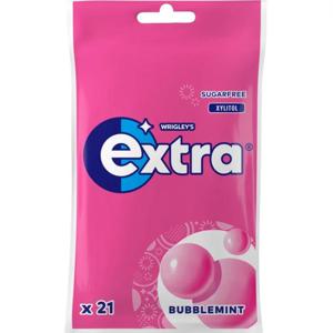 Extra Bubblemint 21 bitar produkt bild