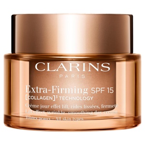 Clarins Extra-Firming Jour Lift Effect Wrinkle-Smoothing Day Cream All Skin Types SPF15 50ml produktbilde