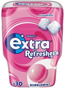 Extra Refresher Bubblemint 30 bitar produkt bild