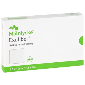 EXUFIBER 4,5x10 cm Gel-Faserverband Produktbild