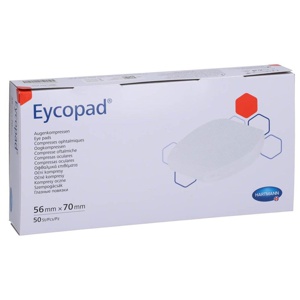 EYCOPAD Augenkompressen 56x70 mm unsteril Produktbild