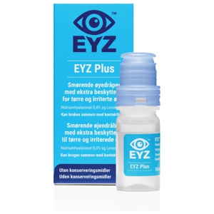 EYZ Plus øyedråper, 10 ml produktbilde