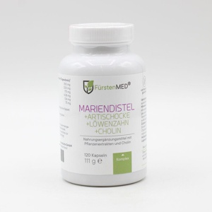 FÜRSTENMED Mariendistel Artischocke Löwenzahn Kps. Produktbild