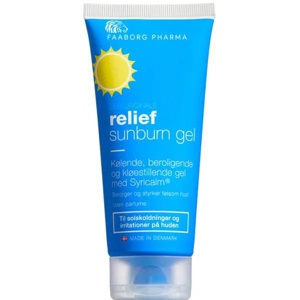 Faaborg Pharma relief+ sunburn gel 30 ml produktbillede