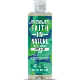 Faith in Nature Body Wash Mint 400ml produkt bild