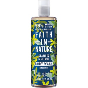 Faith In Nature Body Wash Seaweed & Citrus 400 ml produktbilde