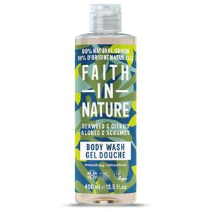 Faith in Nature Body Wash Seaweed & Citrus 400 ml produkt bild
