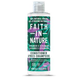 Faith in Nature Lavender & Geranium Conditioner 400 ml produkt bild