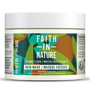 Faith In Nature Coconut & Shea Butter Hydrating Hair Mask 300 ml produkt bild