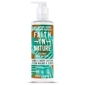Faith in Nature Coconut Hand & Body Lotion – 400 ml produkt bild
