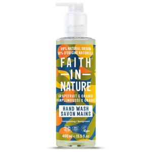Faith in Nature Hand Wash Grapefruit & Orange 400 ml produkt bild