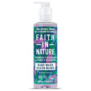 Faith in Nature Hand Wash Lavender & Geranium 400 ml produkt bild