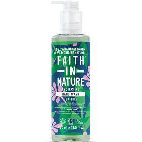 Faith in Nature Hand Wash-Tea Tree 400ml produkt bild
