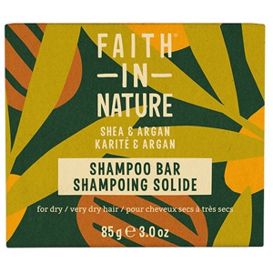 Faith in Nature Shampoo Bar   Shea & Argan produktbillede