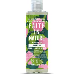 Faith in Nature Shampoo Wild Rose 400 ml produkt bild