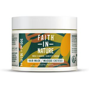 Faith in Nature Shea & Argan Nourishing Hair Mask 300 ml produkt bild
