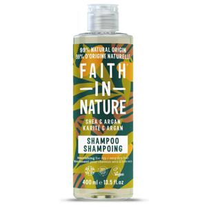 Faith in Nature Shea & Argan Shampoo 400 ml produkt bild