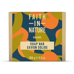Faith in Nature Soap Orange 100 g produkt bild