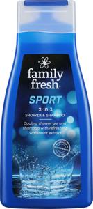 Family fresh Sport Cooling Shower and Shampoo produkt bild