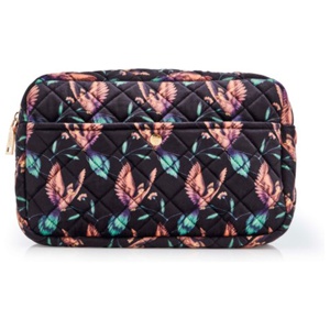 Fan Palm Black Hummingbird Large Beauty Bag produkt bild