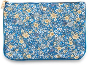Fan Palm Blue Flower Clutch produktbilde