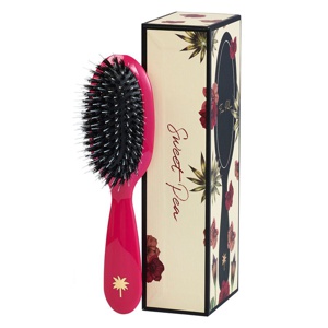Fan Palm Hair Brush Sweet Pea Small produktbillede