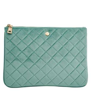 Fan Palm Mint Green Clutch produkt bild
